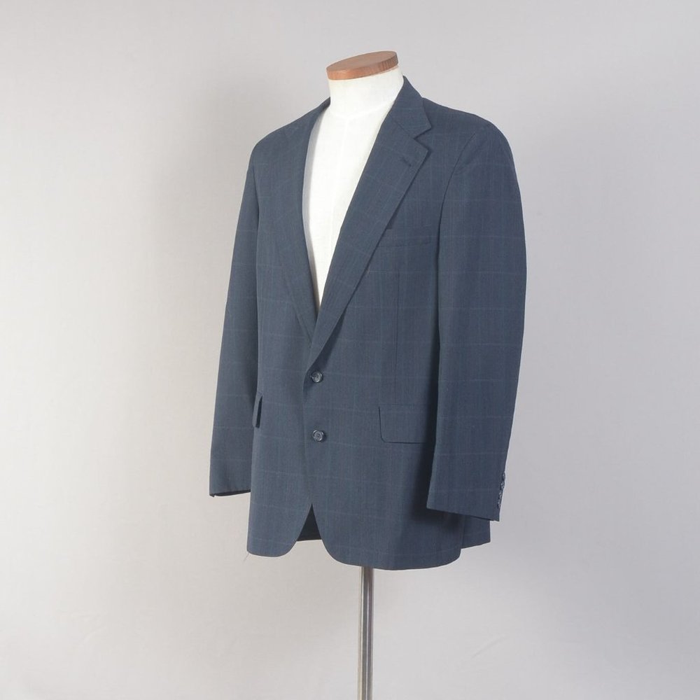 The Foursome Foxbriar Men's Coat Blazer 43R Blue Plaid